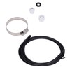 Chlorinator Feeder Connection Pack with Nut Gasket Clamp Tubing for