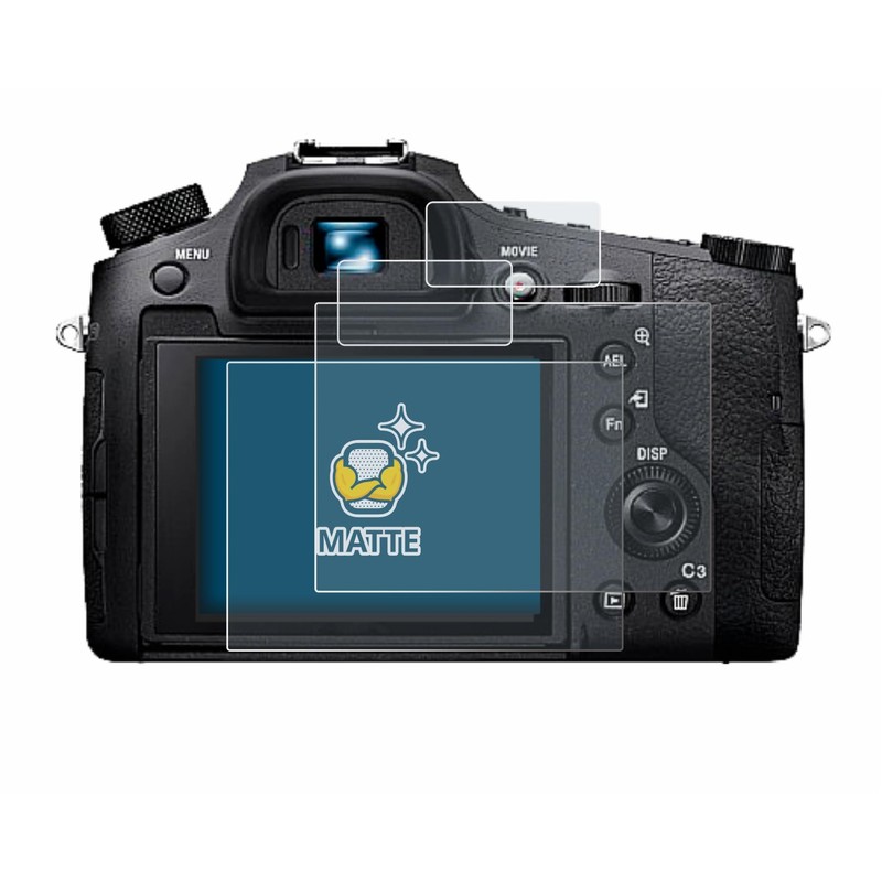 BROTECT Anti-Glare Screen Protector for Sony Cyber-Shot DSC-RX10 IV (Pack