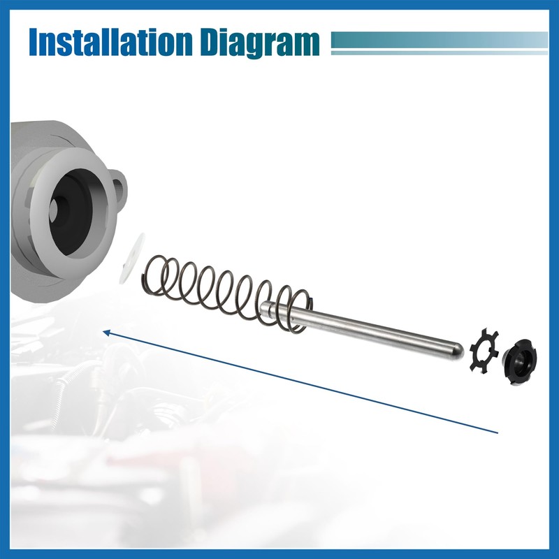 A ABSOPRO 1.6 to 1.85" Hydroboost Repair Kit Hydroboost Master