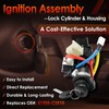 Ignition Assembly, Lock Cylinder Switch & Cylinder Housing, with Keys,