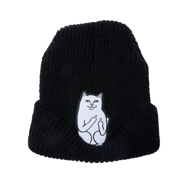 RIPNDIP Lord Nermal リブビーニー (ブラック), ブラック, One Size