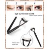 TPPICK Eyelash Curler Kit Metal Lash Curlers with Eyelashes Separator