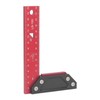 150mm Double 45 Degree Woodworking Angle Ruler L Measurements Ruler
