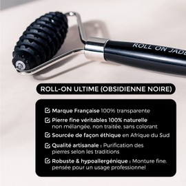 ROLL ON JADE - Roll On Purity - Amethyst - Roll On Visage - Purifying, Soothing and Protective