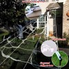 200" Halloween Spider Web & 59" Giant Spider Decorations