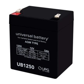 UPG 12V 5Ah UPS Battery for Topin 12V5AH/20HR