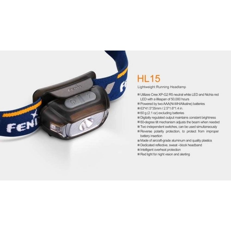 FENIX HL15 HL15PINK LED Headlight
