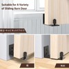 Signstek Barn Door Floor Guide Roller Door Guides Adjustable Wall