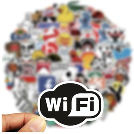 Trendy College Stickers for Water Bottles, Laptops, Planners – Fun College Party Decorations, Gifts for Students – Dorm Room and School Supplies