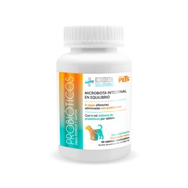 Fancy Pets MS Probióticos para Perros y Gatos con 60 Tabletas
