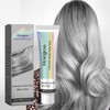 Xiulilydai Permanent Silver Hair Dye, 100g, Long-Lasting Grey Tone, Nourishing