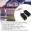 41A5034 Safety Sensor Kit, Replacement for Craftsman/Chamberlain/Liftmaster Garage Door Sensor,