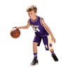 Hjshfue Kids Basketball Jerseys #24 Mesh Sleeveless Tank Top Shorts