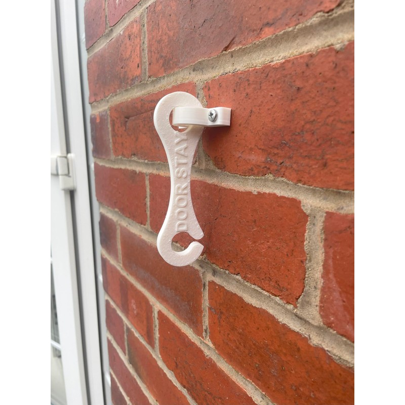 (2-Pack) French & Patio Door Stay/Hook & Eye Latch Style