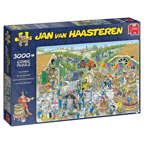 Jumbo, Jan Van Haasteren - The Winery, Jigsaw Puzzles for Adults, 3000-Piece