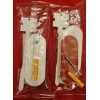Terra Green Invisible Floating Shower Bottle Dispenser Bracket x2 With