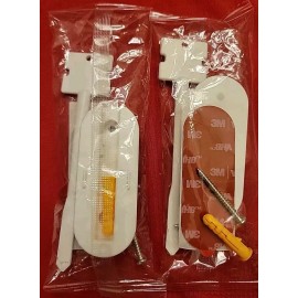 Terra Green Invisible Floating Shower Bottle Dispenser Bracket x2 With Keys gilchrist&soam