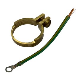 Wiska 10111815 E-NUT25 Earthing Solutions Earth Nut, M25, Pack of 5, Brass