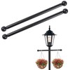 Lamp Post Cross Arm 16 inch Steel Lamp Post Cross