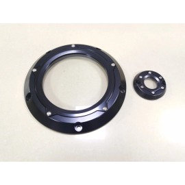 Unbranded Black CNC Aluminum Derby Timer Timing Cover For Harley Street Glide FLHX 2016-23