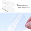 12pcs Electrostatic Windshield Dashcam Stickers,Electrostatic Stickers for Dash Cam,Car Membrane,