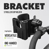 Li & Zhao Universal Stroller Cup Holder - 2-in-1 Wheelchair