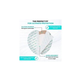 MedVance Silicone Bordered Adhesive Sacral Wound Dressing – 7" x 7" – Soft, Flexible & Conformable Foam Dressing for Pressure Ulcers, Bedsores, and Post-Surgical Wounds – Advanced Absorbent Wound Care – Box of 10