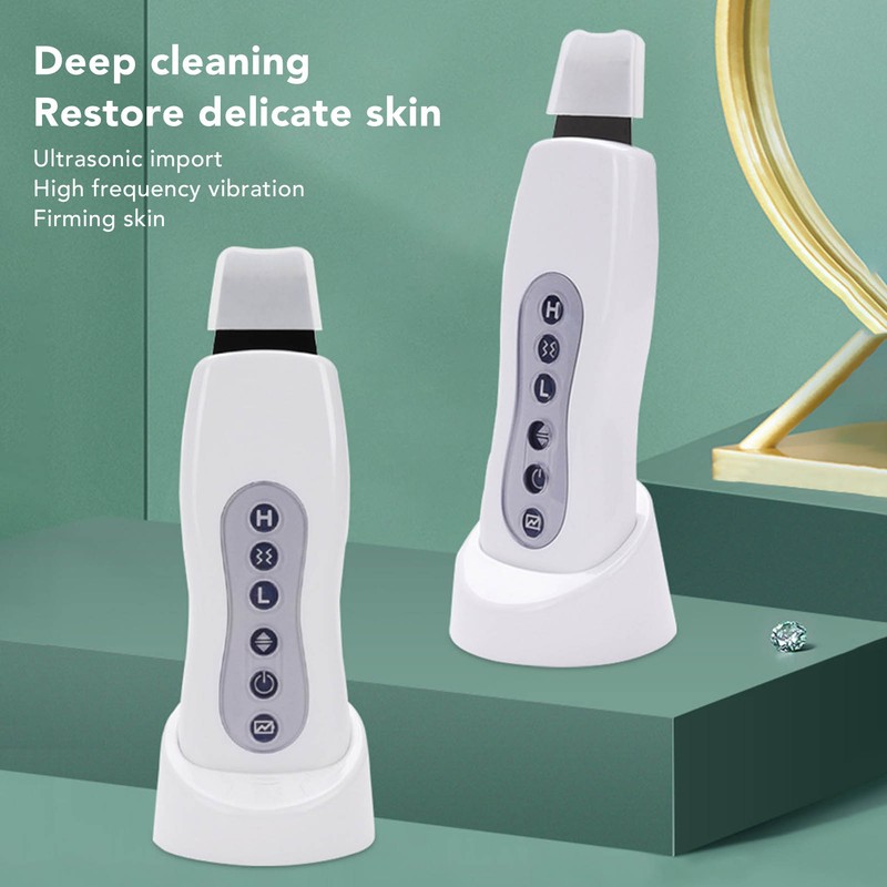 Face Skin Spatula Deep Cleaning High Frequency Vibration Skin Care