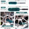 oesee Professional 4 Pack Long Handle Wheel Brush Kit for