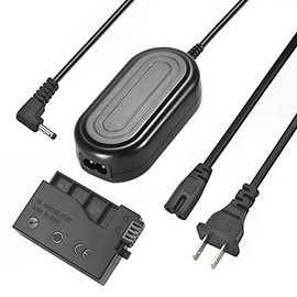 Gonine ACK-E8 DR-E8 DC Coupler LP-E8 Dummy Battery AC Power Supply Adapter kit for Canon EOS Rebel T5i T4i T3i T2i Kiss X6i Kiss X7i Kiss X5 Kiss X4 700D 650D 600D 550D Cameras.