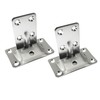 RLECS Table Bracket 2 Sets Stainless Steel Removable Table Support