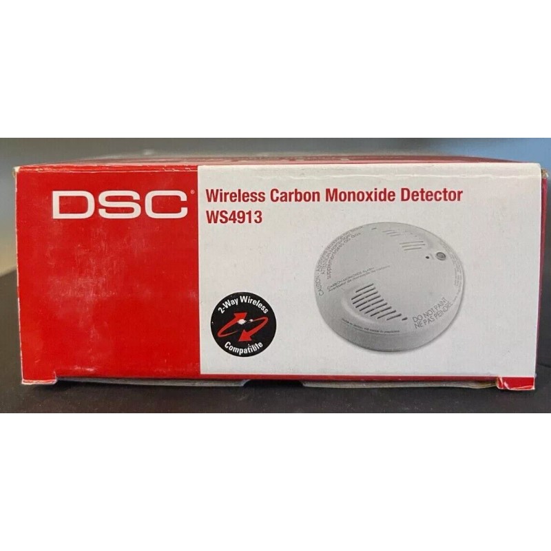 DSC Brand New DSC WS4913 Wireless CO Detector, US region