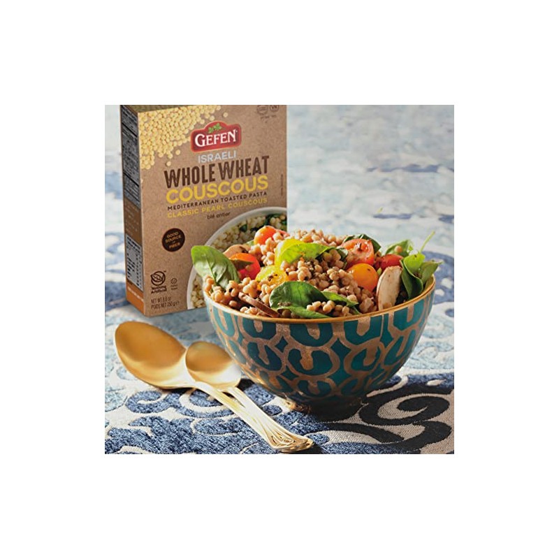 Gefen Whole Wheat, Israeli Couscous 8.8oz (2 Pack)