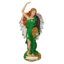 8.5" Angel de la Abundancia Abundance Abundia Statue Figurine Image Figure