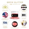 BAKELL Edible Brew Glitter 12 PC Valentine's Day Combo Pack