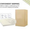 Nutan 3-Inch High Density Foam Topper,Adds Comfort to Mattress, King,