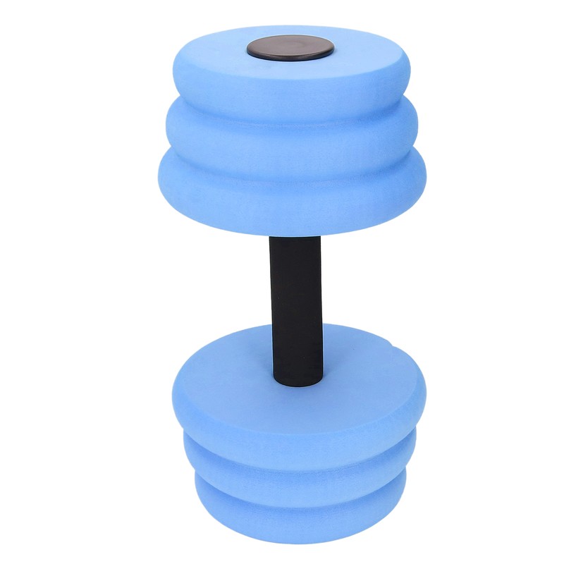 2pcs Floating Dumbbell EVA Thread Design Aquatic Exercise Dumbbell for