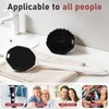 Back Scrubber for Shower for Men 2 Pack, Silicone Body