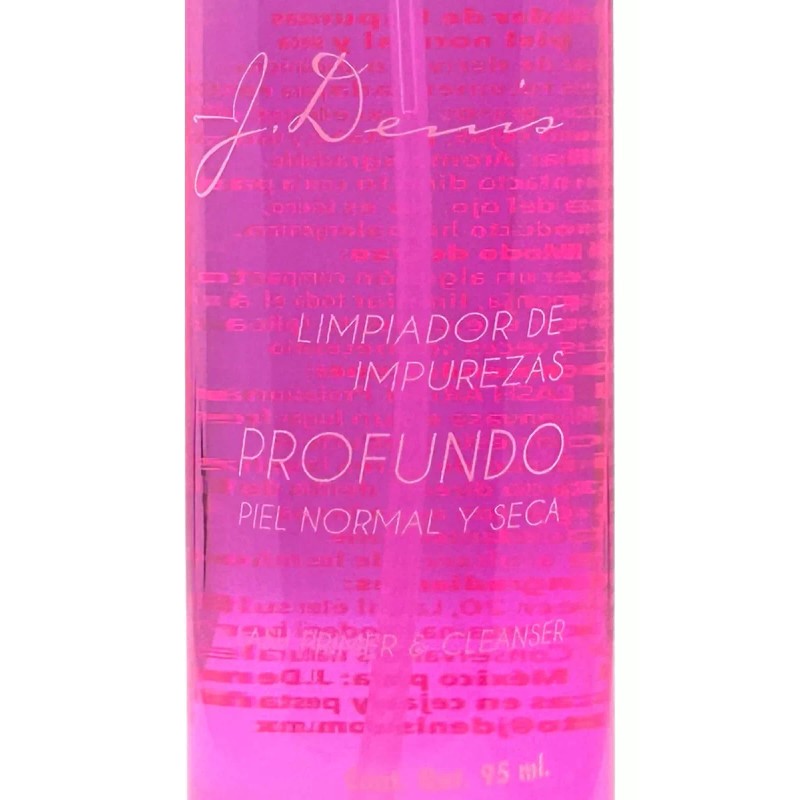J. Denis Limpiador De Impurezas Pestañas Piel Normal Seca J