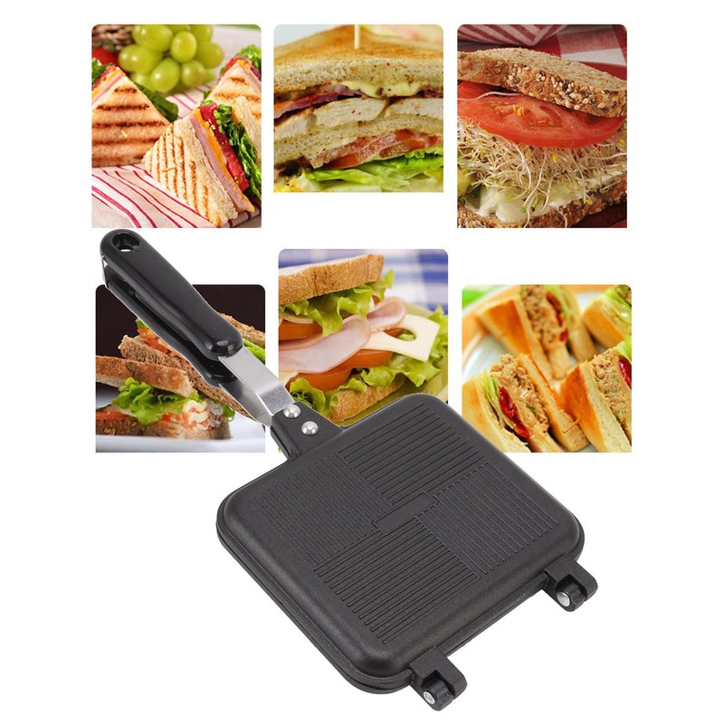 Non Stick Frying Pan Double Sided Aluminium Alloy with Anti