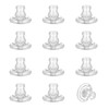 Clear Silicone Earring Backs for Droopy Ears & Studs with