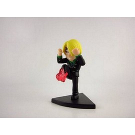Bandai Dragonball Z x One Piece x Naruto 3x3 Mini Figure-aprox 1" Sanji-43509