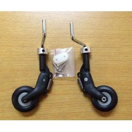 Phoenix Wing Tip Wheels (Pair), with Shock Absorbers for Large Scale Gliders
