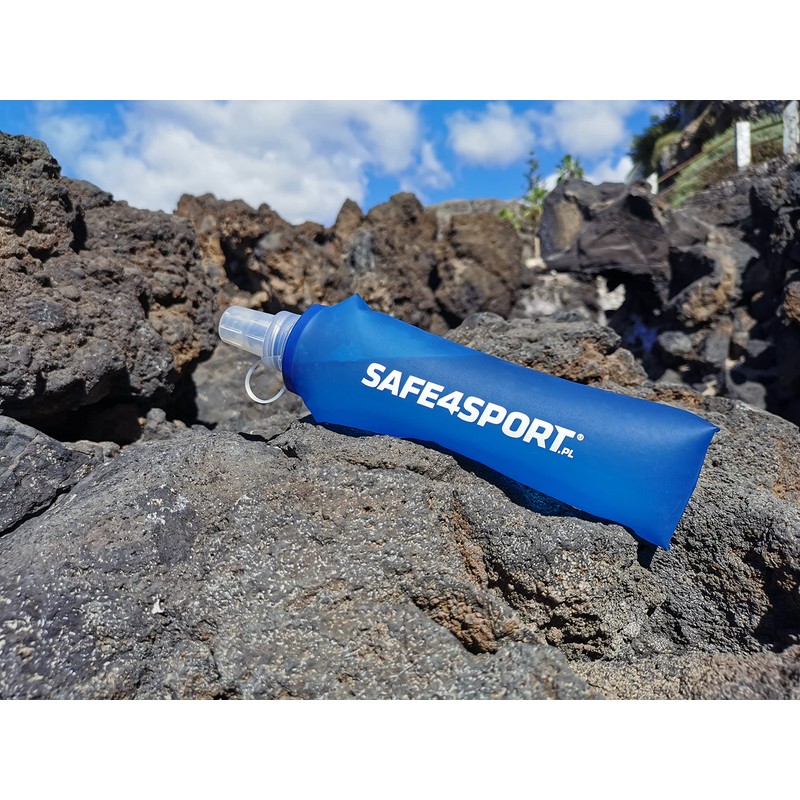 Safe4sport Bleu, Soft Flask 500 ml Unisex Adult, 500 ml