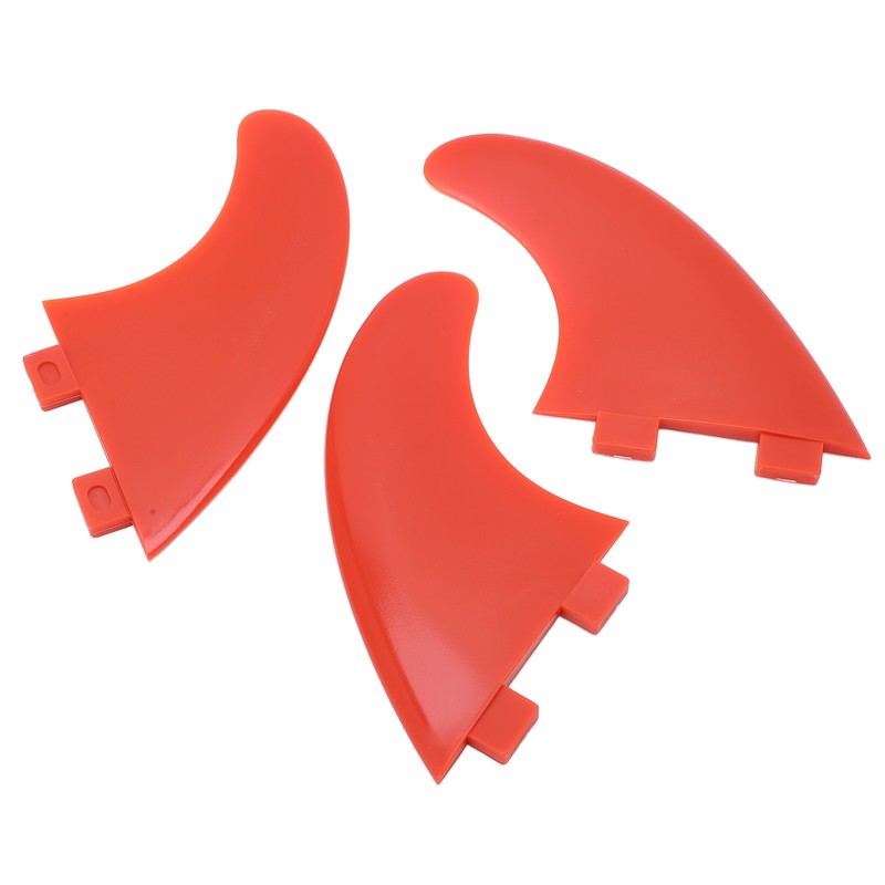 3Pcs Surfboard Fins Glass Fiber Thruster Fin Sets Surf Accessories