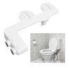 G1/2 Bidet Water Sprayer ABS Dual Nozzle Bathroom Toilet Bidet