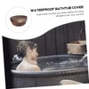 Abaodam 1Pc Round Hot Tub Cover Durable Outdoor Spa Protector