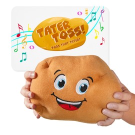 Tater Toss Electronic Hot Potato Game – Plush Potato Kids Party Game for Ages 4+, Interactive Family Passing Game