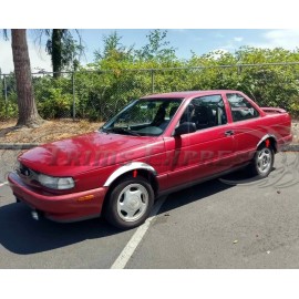 Trims Express for:1991-1994 Nissan Sentra Fender Flare Wheel Trim Molding Lip Cover 4Pc 2"