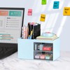 LETURE Office Desk Organizer with drawer, Office Supplies and Desk